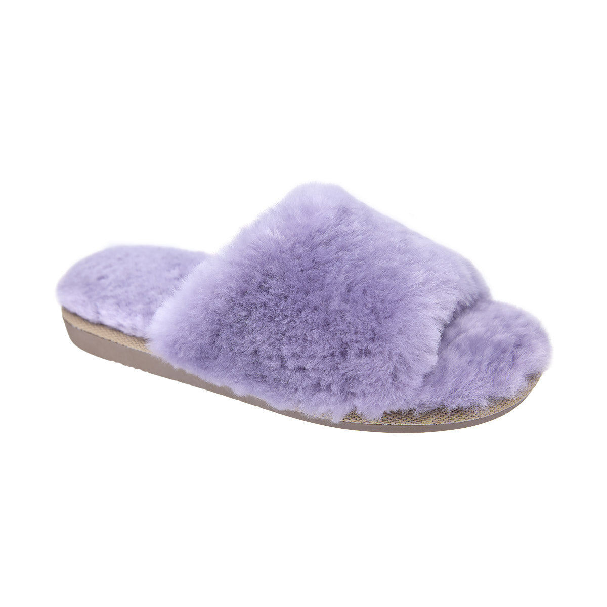 ANOA Lavender sheep slippers