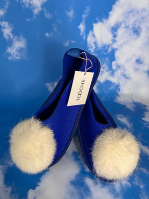 BLUE WAVE slippers