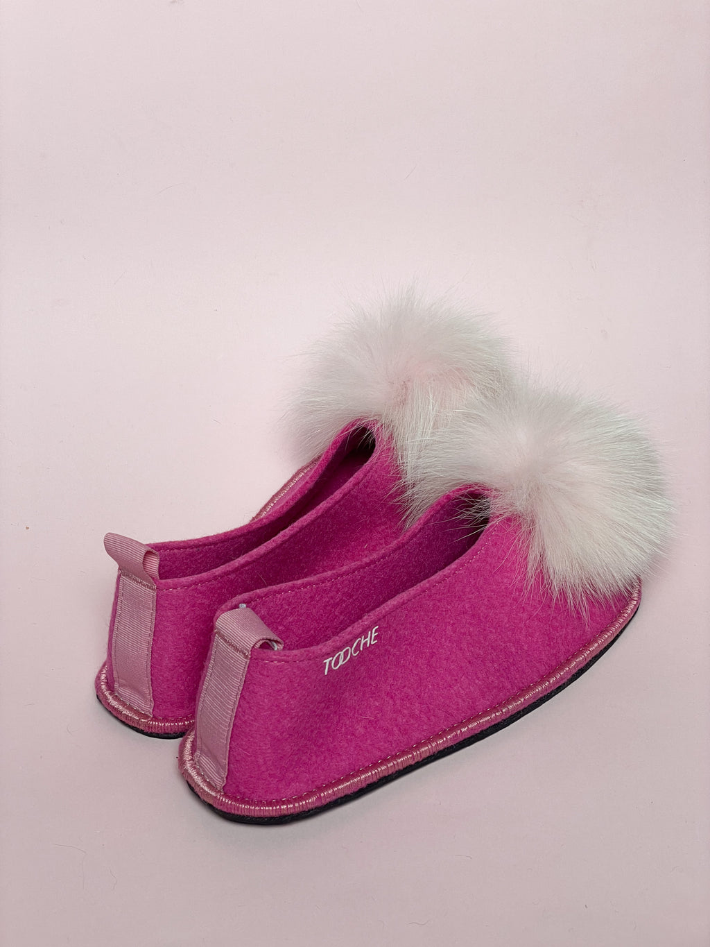 BARBIE PINK POMPOM Slippers