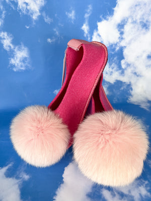 PINK CANDY slippers