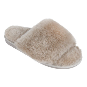 ANOA Beige sheep slippers