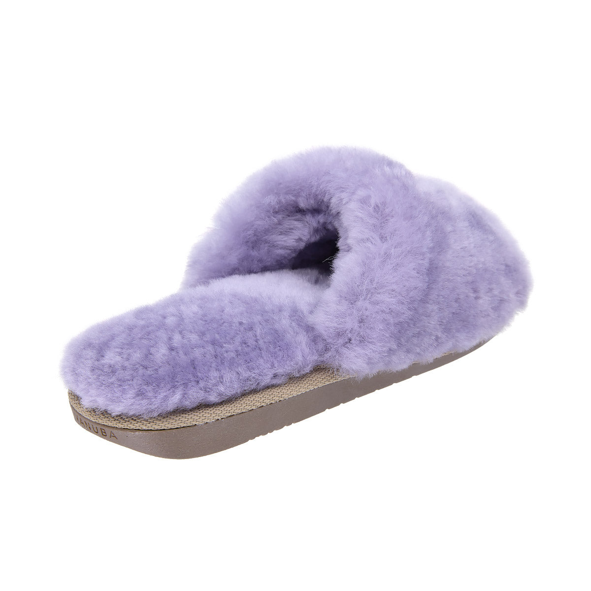ANOA Lavender sheep slippers