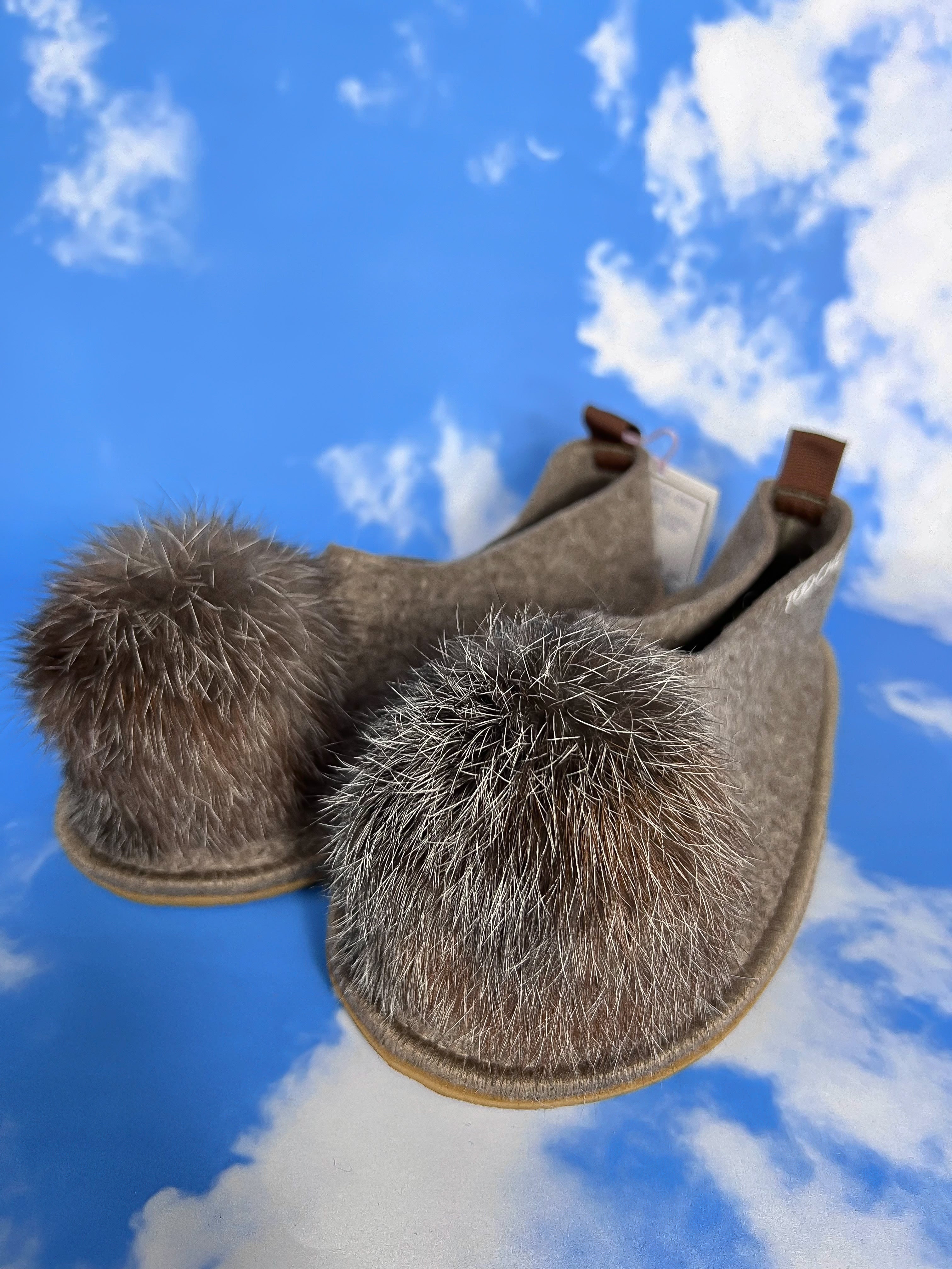 COUNTRYSIDE GREY slippers