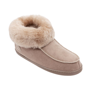 PEPPIN BEIGE men's sheepskin slippers