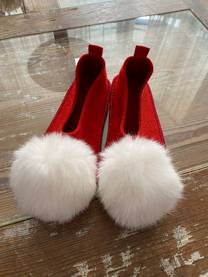 SUGARED CRANBERRY slippers