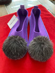 PURPLE STORM slippers
