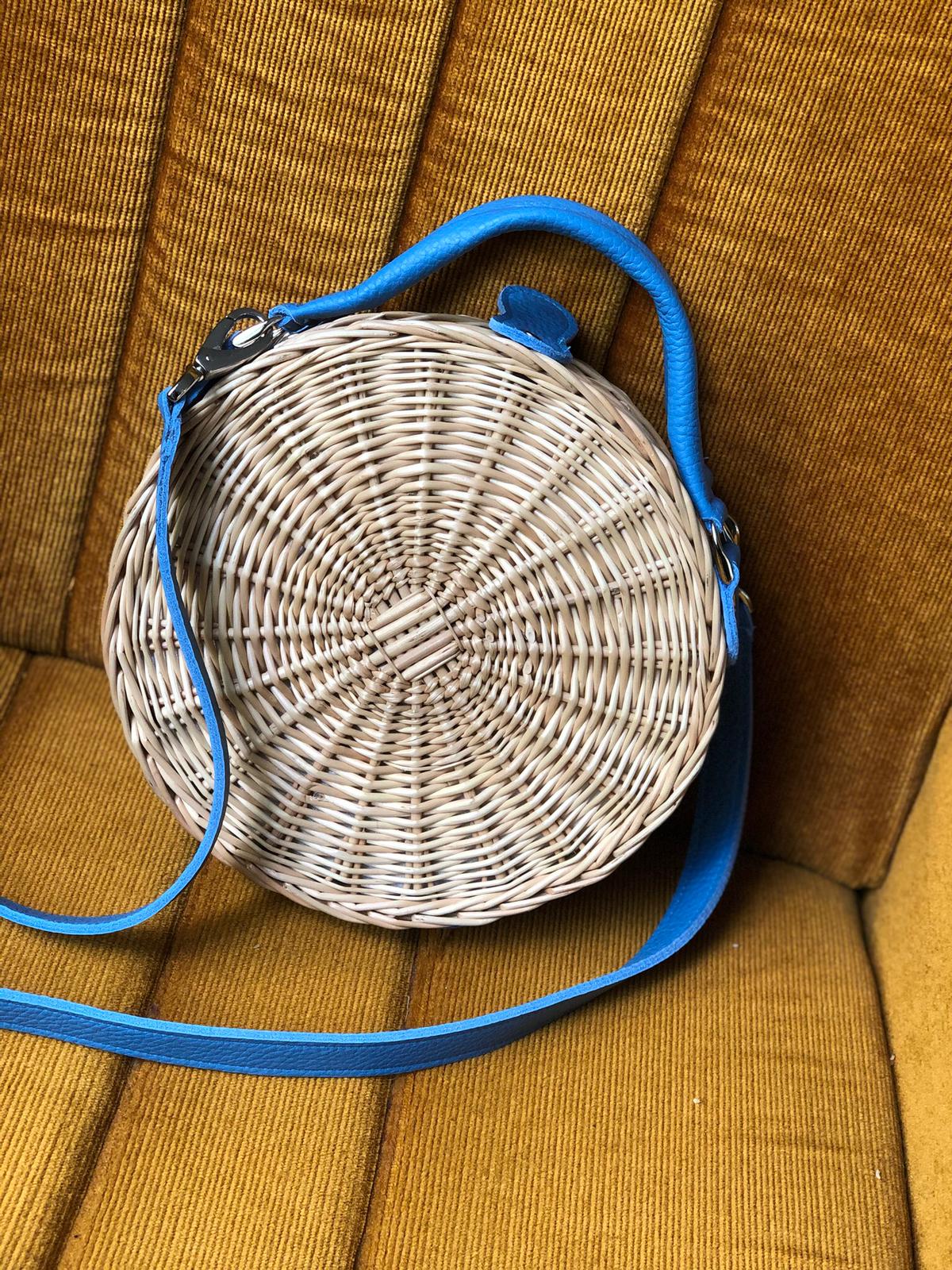 FORGET-ME-NOT STRAW bag